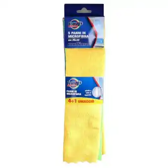 Franzy's Franzy's set 5 panni in microfibra 25x35 multiuso offerta