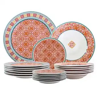 Franzy's Brandani servizio 18 piatti porcellana offerta