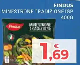 Eté FINDUS MINESTRONE TRADIZIONE IGP 400 G offerta