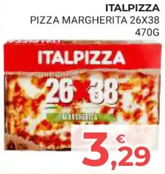 ITALPIZZA PIZZA MARGHERITA 26X38 470G