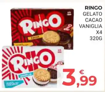 Eté RINGO GELATO CACAO VANIGLIA X 4 320 G offerta
