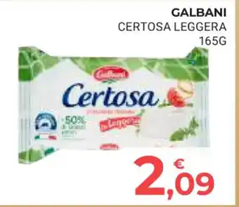 Eté GALBANI CERTOSA LEGGERA 165G offerta