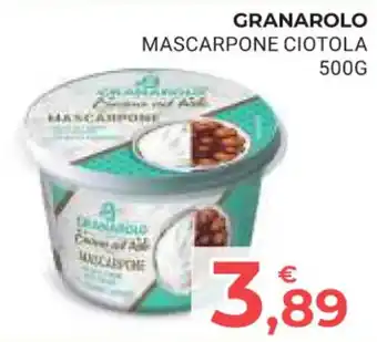 Eté GRANAROLO MASCARPONE CIOTOLA 500G offerta