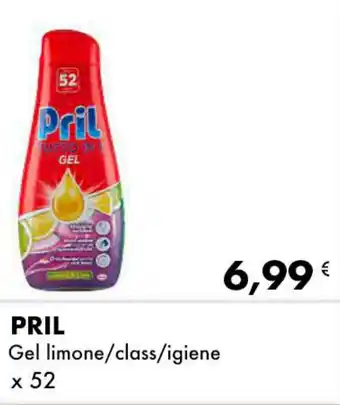 PRIL Gel limone/class/igiene x 52