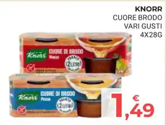Eté KNORR CUORE BRODO VARI GUSTI 4X28G offerta