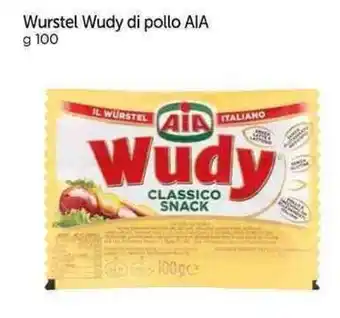 Galassia Wurstel Wudy di pollo AIA g 100 offerta