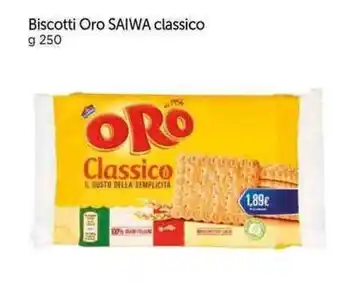 Galassia Biscotti Oro SAIWA classico g 250 offerta
