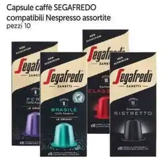 Galassia Capsule caffè SEGAFREDO compatibili Nespresso assortite pezzi 10 offerta