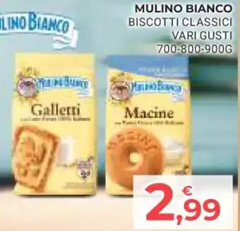 Eté MULINO BIANCO BISCOTTI CLASSICI VARI GUSTI 700-800-900G offerta