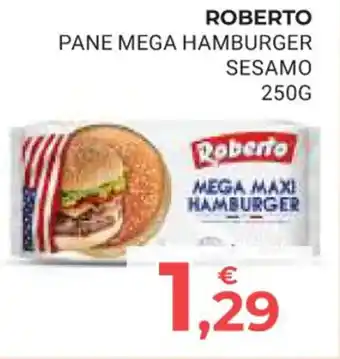 ROBERTO PANE MEGA HAMBURGER SESAMO 250G