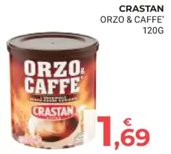 Eté CRASTAN ORZO & CAFFE' 120G offerta