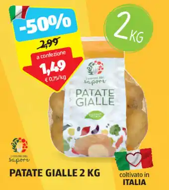 ALDI PATATE GIALLE 2 KG offerta