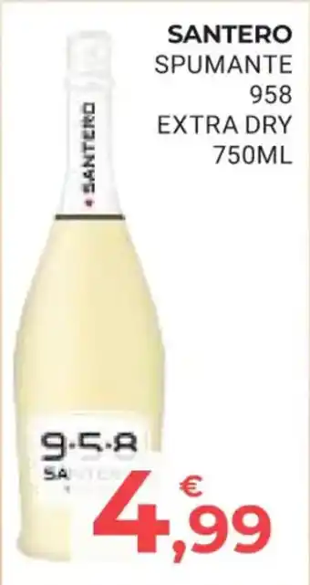 Eté SANTERO SPUMANTE 958 EXTRA DRY 750ML offerta