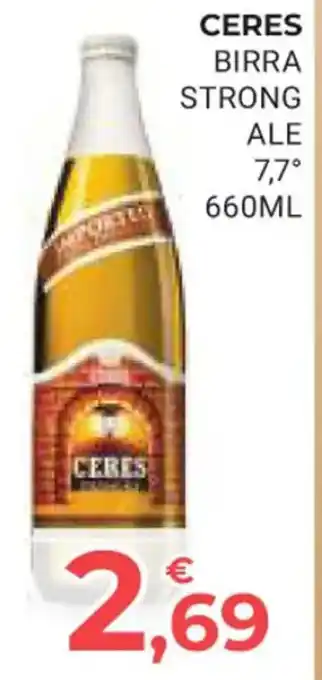 CERES BIRRA STRONG ALE 77° 660ML