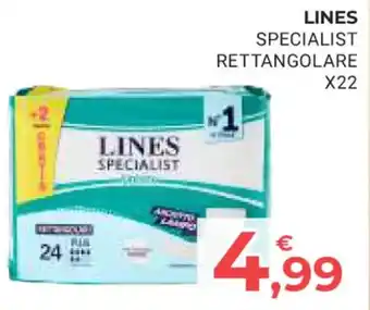 Eté LINES SPECIALIST RETTANGOLARE X22 offerta