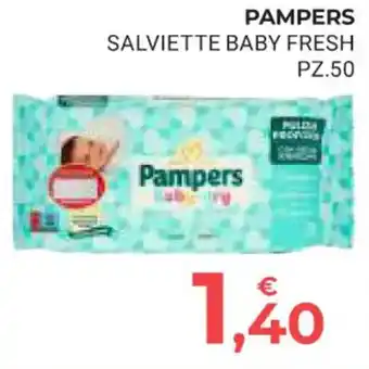 Eté PAMPERS SALVIETTE BABY FRESH PZ.50 offerta