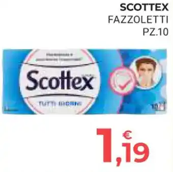 SCOTTEX FAZZOLETTI PZ.10