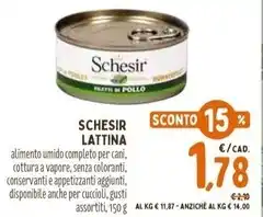 Pet Store Conad Schesir - lattina offerta