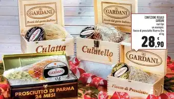 Conad Superstore Gardani confezione regalo offerta