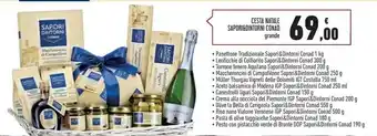 Conad Superstore Sapori & dintorni cesta natale offerta