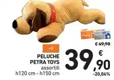 Spazio Conad Petra toys peluche offerta