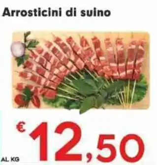 Arrosticini di suino