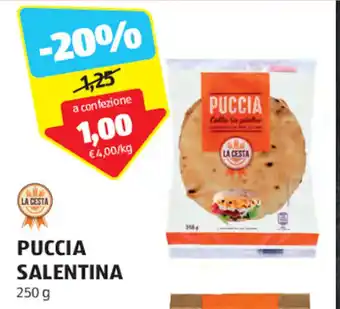 ALDI PUCCIA SALENTINA 250 g offerta