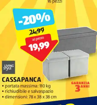LIVING STYLE CASSAPANCA