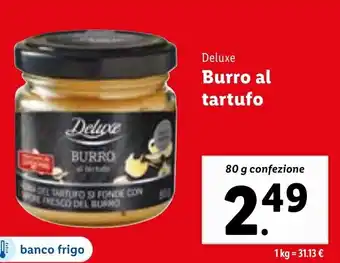 Deluxe Burro al tartufo 80 g confezione