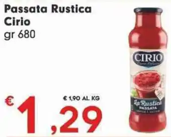Passata Rustica Cirio gr 680