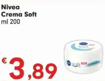 Eurospar Nivea Crema Soft ml 200 offerta