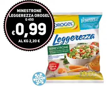 Ekom MINESTRONE LEGGEREZZA OROGEL G 450 offerta