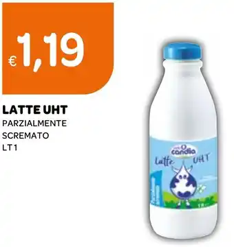 Ekom LATTE UHT PARZIALMENTE SCREMATO LT1 offerta