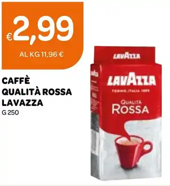 CAFFÈ QUALITÀ ROSSA LAVAZZA G250