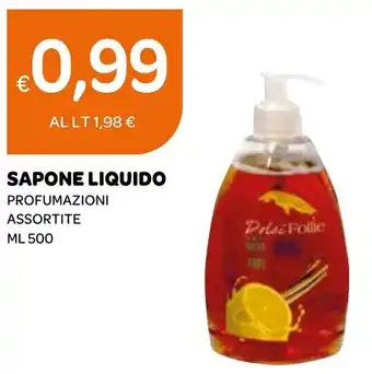 Ekom SAPONE LIQUIDO PROFUMAZIONI ASSORTITE ML 500 offerta