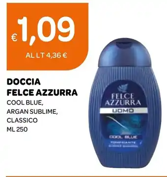 Ekom DOCCIA FELCE AZZURRA COOL BLUE, ARGAN SUBLIME, CLASSICO ML 250 offerta