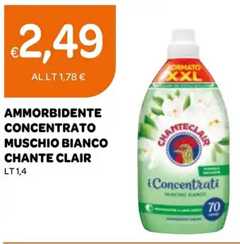 Ekom AMMORBIDENTE CONCENTRATO MUSCHIO BIANCO CHANTE CLAIR LT 1,4 offerta