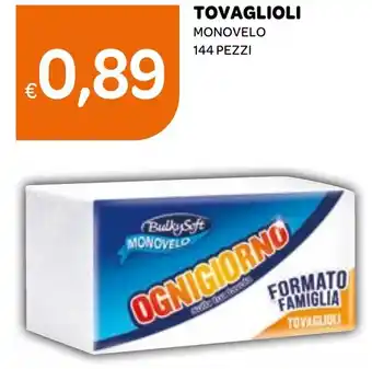 TOVAGLIOLI MONOVELO 144 PEZZI