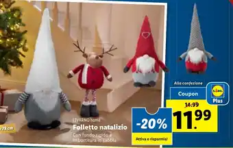 Lidl LIVARNO home Folletto natalizio offerta