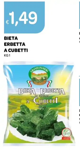 BIETA ERBETTA A CUBETTI KG 1