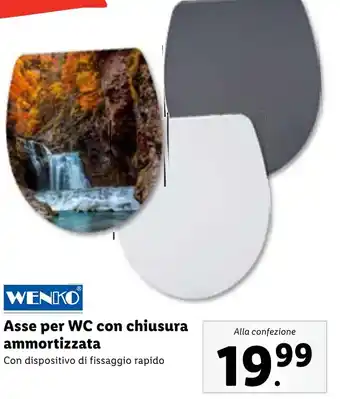 Lidl WENKO Asse per WC con chiusura ammortizzata offerta