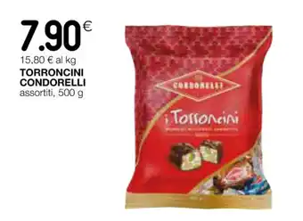 Coop TORRONCINI CONDORELLI assortiti, 500 g offerta