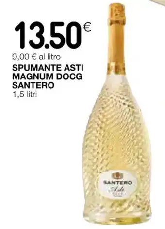 Coop SPUMANTE ASTI MAGNUM DOCG SANTERO 1,5 litri offerta