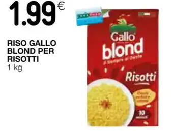 Coop RISO GALLO BLOND PER RISOTTI 1 kg offerta