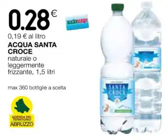 Coop ACQUA SANTA CROCE 1,5 litri offerta