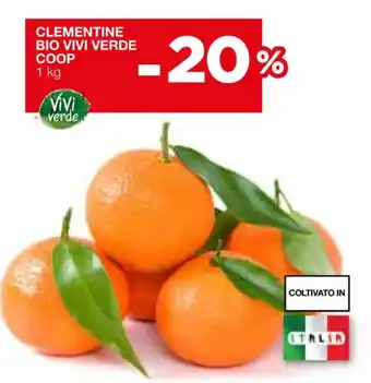 Coop CLEMENTINE BIO VIVI VERDE COOP 1 kg offerta