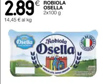 Coop ROBIOLA OSELLA 2x100 g offerta