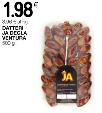 Coop DATTERI JAEGLA VENTURA 500 g offerta