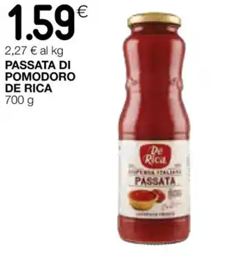 Coop PASSATA DI POMODORO DE RICA 700 g offerta