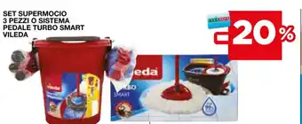 Coop SET SUPERMOCIO 3 PEZZI O SISTEMA PEDALE TURBO SMART VILEDA offerta